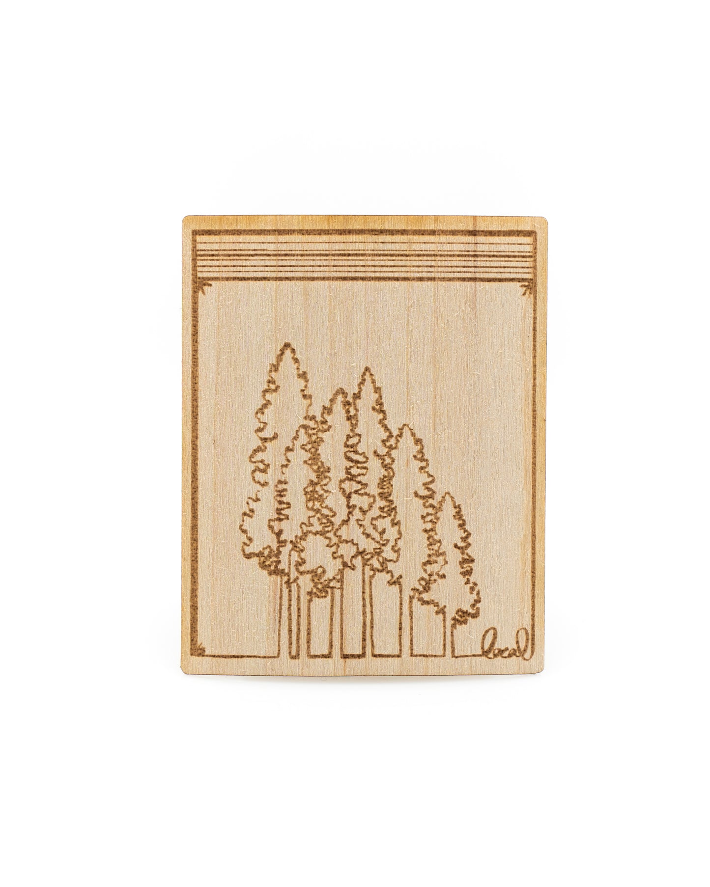 TNAB Wood Sticker